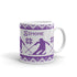 Nordic Skier Personalized Knitting Mug